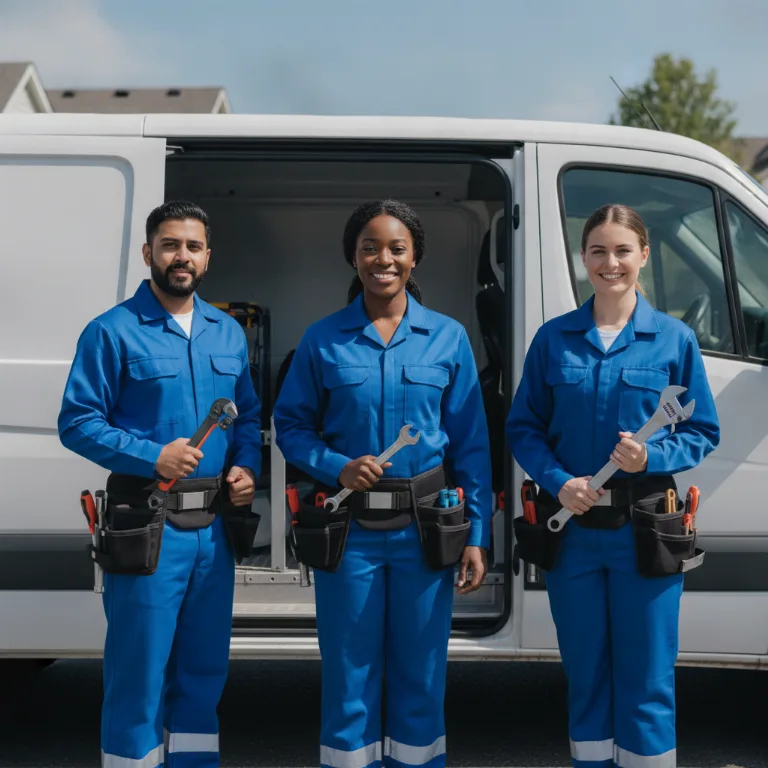 Plumber team in West Lynchburg